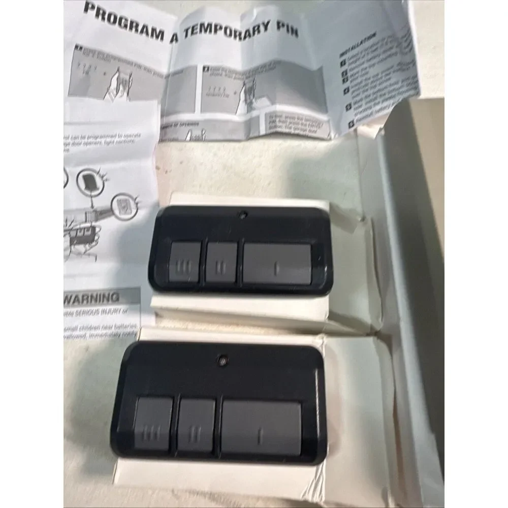 Universal Garage Door Opener Remote Keypad Compatible w/ Main Brands‎